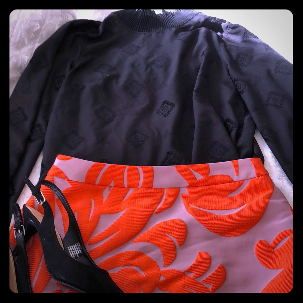 H&M black blouse
